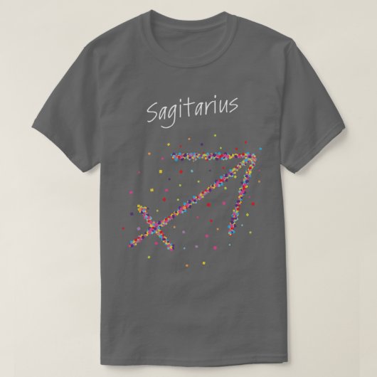 Sagittarius Zodiac ASTRO T-shirt (Design voorkant)