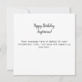 Sagittarius Zodiac Astrology Celestial Birthday Kaart (Achterkant)