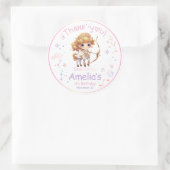 Sagittarius Zodiac Birthday Ronde Sticker (Tas)