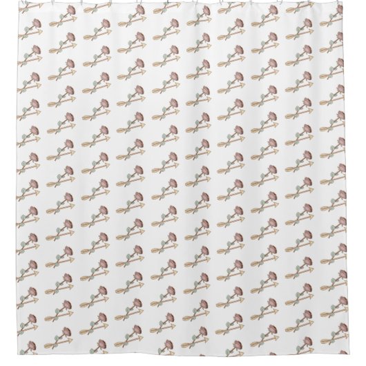 Sagittarius Zodiac Boho Douchegordijn (Voorkant)