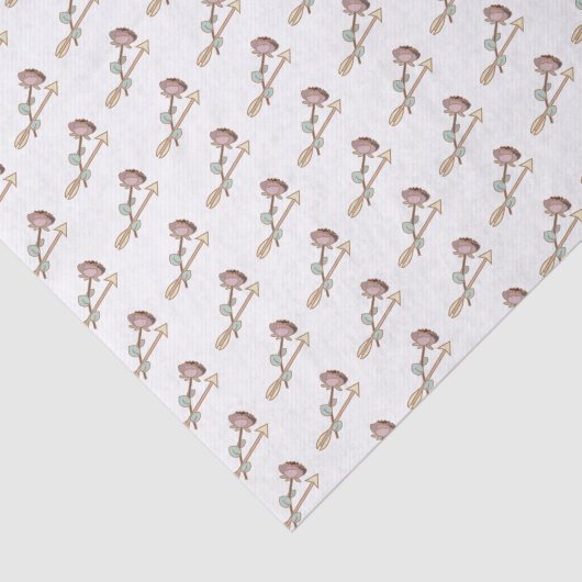 Sagittarius Zodiac Boho Tissuepapier (Detail)