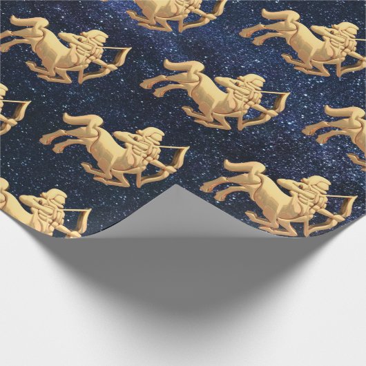 Sagittarius Zodiac Cadeaupapier (Hoek)