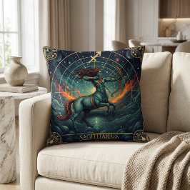 Sagittarius Zodiac Celestial Kussen