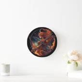 Sagittarius Zodiac Clock Ronde Klok (Huis)