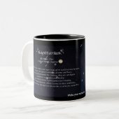 Sagittarius Zodiac Collectie Mok (Voorkant links)
