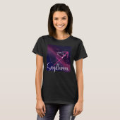 Sagittarius Zodiac Constellation T-shirt (Voorkant volledig)