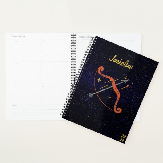 Sagittarius Zodiac Galaxy Sky Star Kalender Planner (Display)