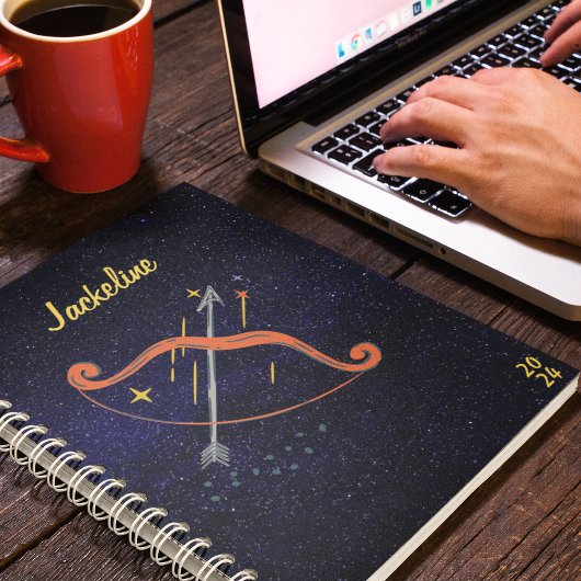 Sagittarius Zodiac Galaxy Sky Star Kalender Planner