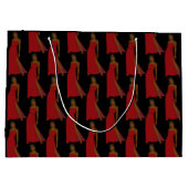 Sagittarius Zodiac Gift Bag Groot Cadeauzakje (Achterkant)