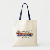 Sagittarius Zodiac Graffiti Tote Bag (Voorkant)