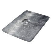 Sagittarius Zodiac Grunge Distress Steel Style Badmat (Gekanteld)