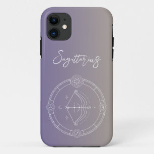 Sagittarius zodiac horoscoop sterbordgradiënt Case-Mate iPhone case