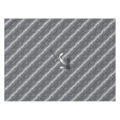 Sagittarius Zodiac in Grunge Distress Steel look Tafelkleed (Voorkant (Horizontaal))