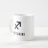 Sagittarius zodiac koffiemok (Voorkant links)