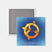 sagittarius zodiac magnet (Voorkant / Achterkant)