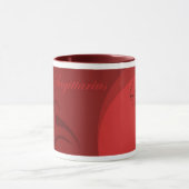 Sagittarius zodiac mok (maroon) (Midden)