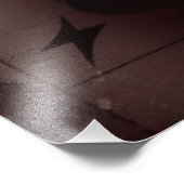 Sagittarius Zodiac Musician Saxophone Foto Afdruk (Hoek)