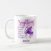 Sagittarius Zodiac Personalized Traits Horoscope Koffiemok (Links)