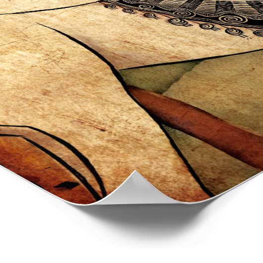 Sagittarius Zodiac Poster (Hoek)