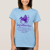 Sagittarius Zodiac Shirt (Voorkant)