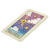 Sagittarius Zodiac Sign Abstract Art Magneet (Linkerzijde)