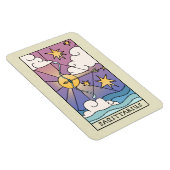 Sagittarius Zodiac Sign Abstract Art Magneet (Rechterzijde)