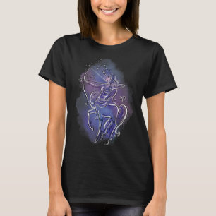 Sagittarius Zodiac Sign Artwork Sagittarius Birth T-shirt