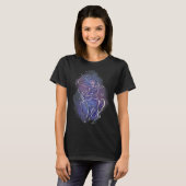 Sagittarius Zodiac Sign Artwork Sagittarius Birth T-shirt (Voorkant volledig)