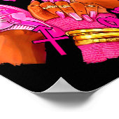 Sagittarius Zodiac Sign Birthday Queens Horoscope  Poster (Hoek)