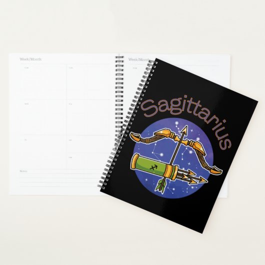 Sagittarius Zodiac Sign Calendar Planner (Display)