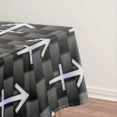 Sagittarius Zodiac Sign Carbon Style Tafelkleed (Voorbeeld)