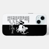 Sagittarius Zodiac Sign Case-Mate iPhone Case (Achterkant (horizontaal))