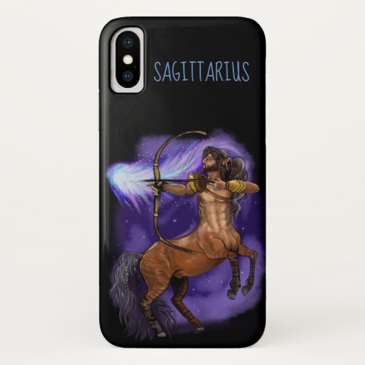 Sagittarius Zodiac Sign Case-Mate iPhone Case (Achterkant)