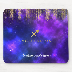 Sagittarius Zodiac Sign Computer Mousepad Muismat