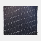 Sagittarius Zodiac Sign Constellatie Astrologie Fleece Deken (Voorkant (Horizontaal))