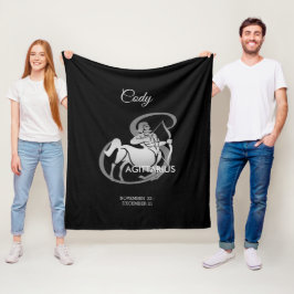 Sagittarius - Zodiac Sign Fleece Deken