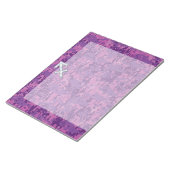 Sagittarius Zodiac Sign Fuchsia Digital Camouflage Notitieblok (Schuin)