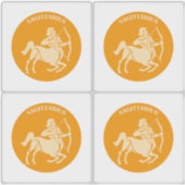 Sagittarius, Zodiac Sign, Horoscope, Astrology Sticker (Voorkant)