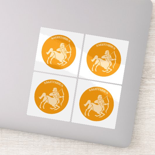 Sagittarius, Zodiac Sign, Horoscope, Astrology Sticker (Detail)