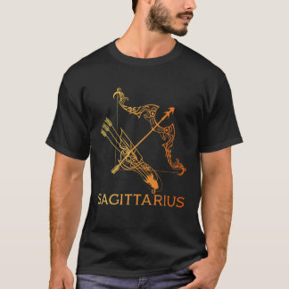 Sagittarius Zodiac Sign Horoscope T-shirt