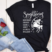 Sagittarius Zodiac Sign Horoscope T-shirt
