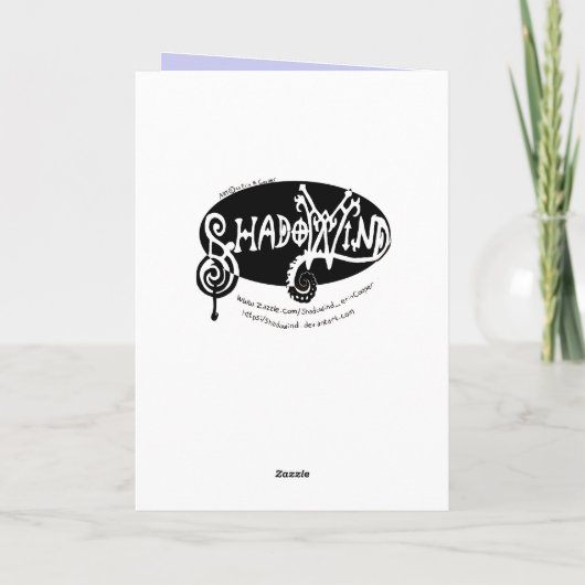 Sagittarius Zodiac Sign Kaart (Achterkant)