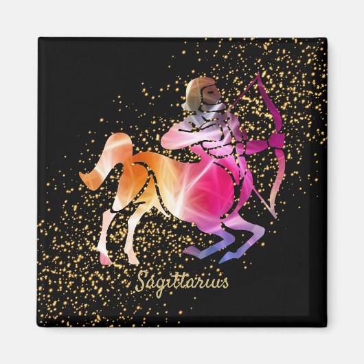 Sagittarius - Zodiac Sign Magneet (Voorkant)