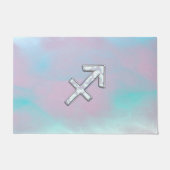 Sagittarius Zodiac Sign on Moeder Pareldecor Deurmat (Voorkant)