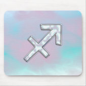 Sagittarius Zodiac Sign on Moeder Pareldecor Muismat (Voorkant)