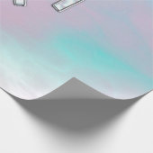 Sagittarius Zodiac Sign on Moeder Parelstijl Cadeaupapier (Hoek)