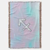 Sagittarius Zodiac Sign on Moeder Parelstijl Deken (Voorkant Verticaal)