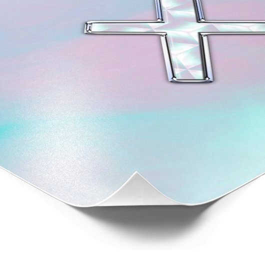 Sagittarius Zodiac Sign on Moeder Parelstijl Foto Afdruk (Hoek)