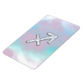 Sagittarius Zodiac Sign on Moeder Parelstijl Magneet (Linkerzijde)