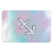 Sagittarius Zodiac Sign on Moeder Parelstijl Magneet (Horizontaal)